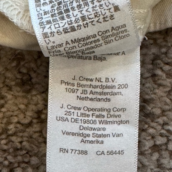 J.Crew High-Rise Utility Chino Shorts Beige Cotton Twill Casual Classic 24 - Picture 9 of 11